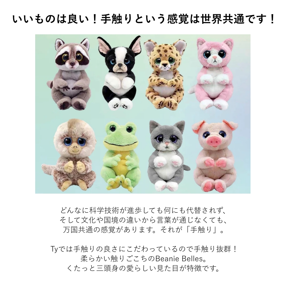 Ty ぬいぐるみ ハリネズミ Beanie Bellies バンパー Mサイズ ビーニー
