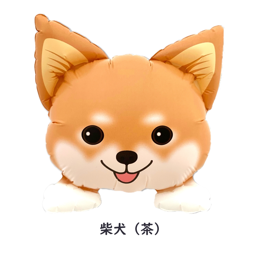 ハンドメイド　耳付きセーラーバルーン　オーダー小型犬 バルーン スティック 犬 いぬ 風船 トイプードル ダックス チワワ 柴犬