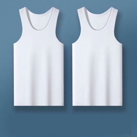 Tシャツ専用インナー 2点セット インティー メンズ 春夏 乳首透け対応 抗菌防臭 スリーブレス ノースリーブ クルーネック 肌着 下着 人気 |  | 02