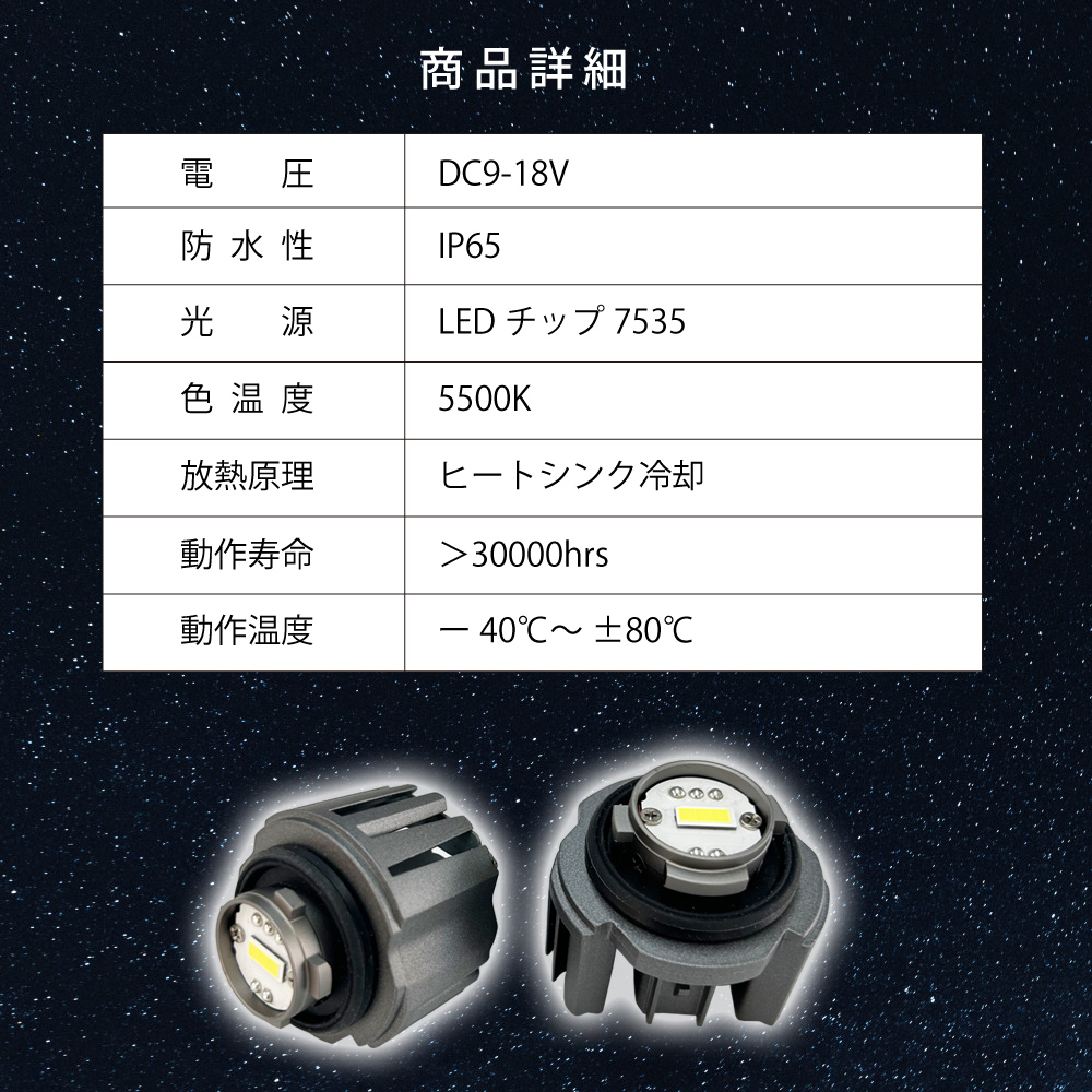 LW5B LEDフォグランプ 純正バルブ交換 ダイハツ ハイゼットトラック R3
