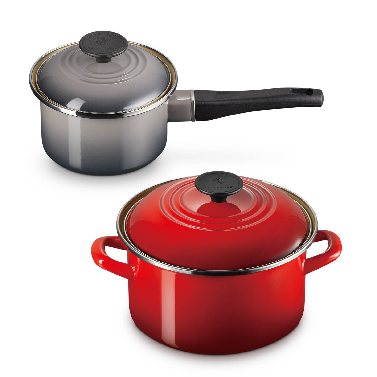新品　LE CREUSET 両手鍋 ワインレッド 20センチ　蒸し器セット 新品 LE CREUSET 両手鍋 ワインレッド 20センチ 蒸し器セット 新品 LE