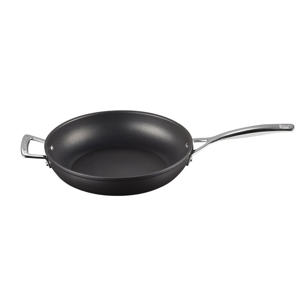 ル・クルーゼ 公式 ルクルーゼ Le Creuset フライパン IH IH対応  ｜ TNS ディープ・フライパン w/HH 28cm NC ｜ プレゼント ギフト 贈り物 結婚祝い | Le Creuset | 01