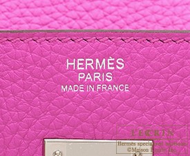 エルメス バーキン30 マグノリア トリヨンクレマンス シルバー金具