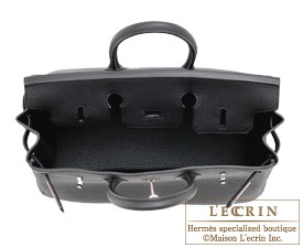 エルメス バーキン25 ブラック トゴ シルバー金具