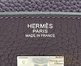 エルメス バーキン30 レザン トリヨンクレマンス シルバー金具