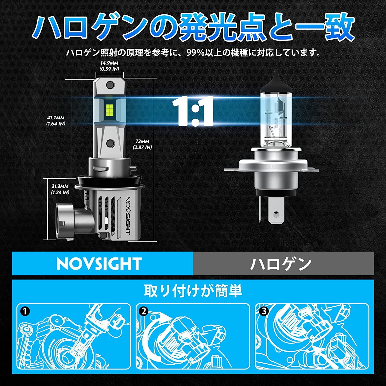 三菱 パジェロ LED ヘッドライト V93・97系 ハロゲンランプ仕様