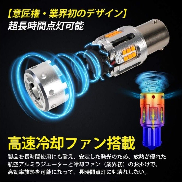ランドクルーザー70系 (復刻版) LED ウインカー ハイフラ対策済 高速