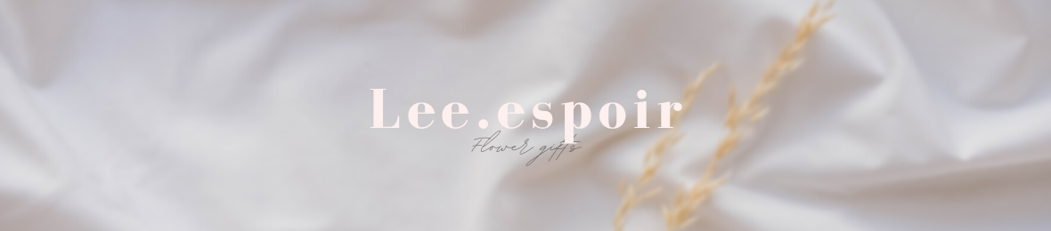 Lee.espoirOnlineShop ヘッダー画像