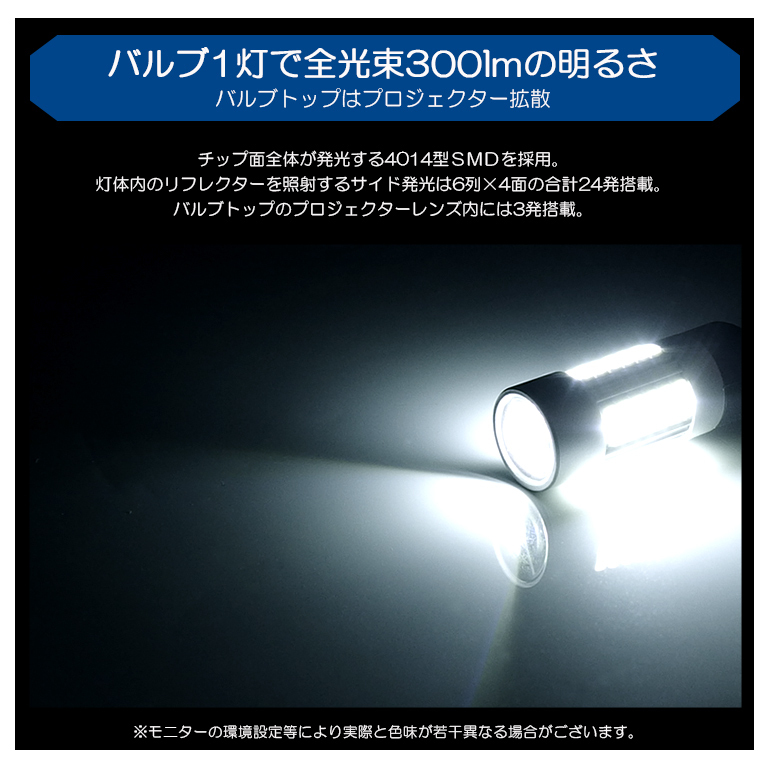 RK系/RK1/RK2/RK5/RK6 前期/後期 ステップワゴン スパーダ含む LED バックランプ T10/T16 2W 4014-SMD  300ルーメン 6000K/ホワイト 車検対応 2個入り :T10-1W-RK1:Leendome - 通販 - Yahoo!ショッピング