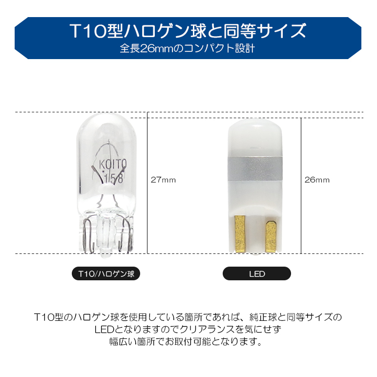 アコード ワゴン マイナー前 CF6 7 ウインカー サイド T10 LEDバルブ 24連 無極性 外車対応 キャンバス内臓 ゆうパケット発送 送料無  2個 90％以上節約