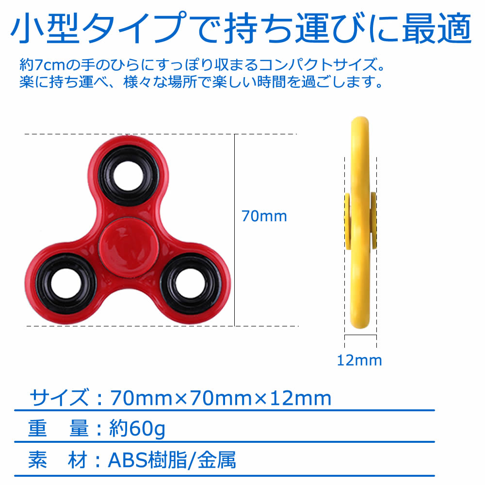 アメリカで人気の指遊び ハンドスピナー HANDSPINNER Hand