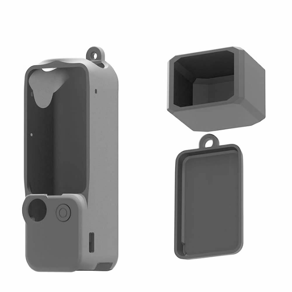 DJI Osmo Pocket 3 用シリコンカバー高品質 シリコンカバー +レンズキャップ キズ防止 耐久性 耐衝撃ノンスリップ 滑り止め 傷防止 落下防止 DJI｜leeor4649｜02
