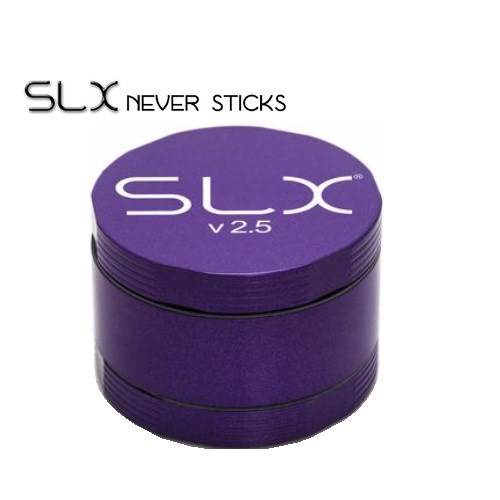 SLX V2.5（50mm）CERAMIC COATED NON-STICK GRINDER PURPLE - SLX V2.5 ノンスティックグラインダー（非粘着性）パープル [ポケットサイズ]【正規品】｜leepfrog-store