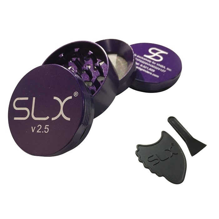 SLX V2.5（50mm）CERAMIC COATED NON-STICK GRINDER PURPLE - SLX V2.5 ノンスティックグラインダー（非粘着性）パープル [ポケットサイズ]【正規品】｜leepfrog-store｜02