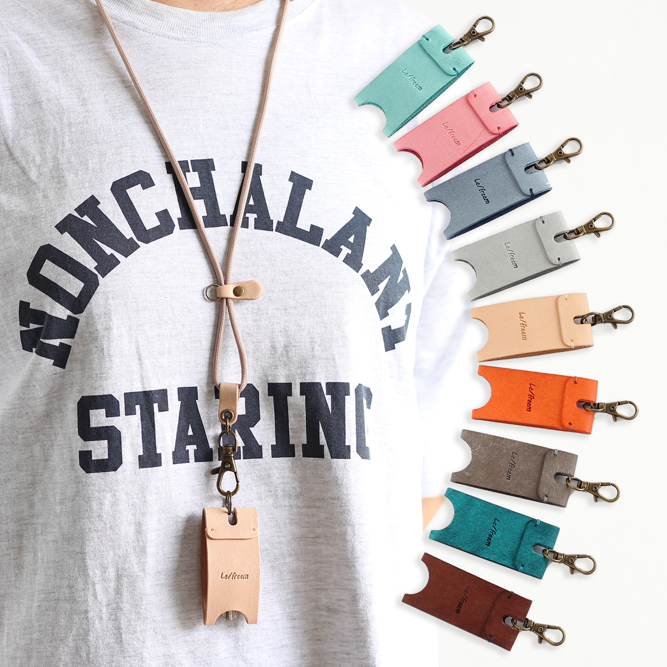 RAF SIMONS エナメル レザー キーケース ネックレス マグネット RAF SIMONS エナメル レザー キーケース ネックレス マグネット