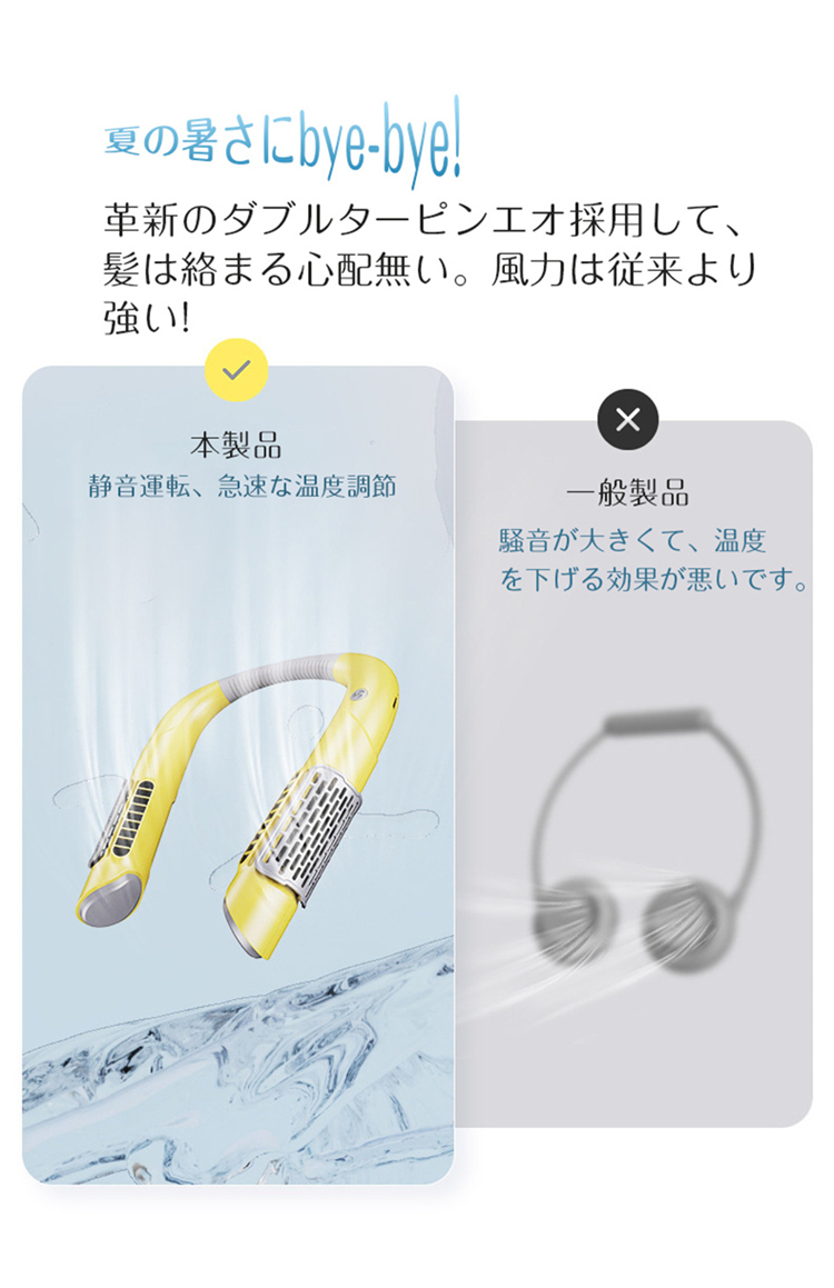 国内外の人気 扇風機 父の日ギフト Pse認証 日本語説明書付き H13扇風機 3秒冷却 ネックファン首掛け 首かけ扇風機 羽根なし 360 三段風量 ハンディファン 軽量 冷感 Www Threeriversofs Com