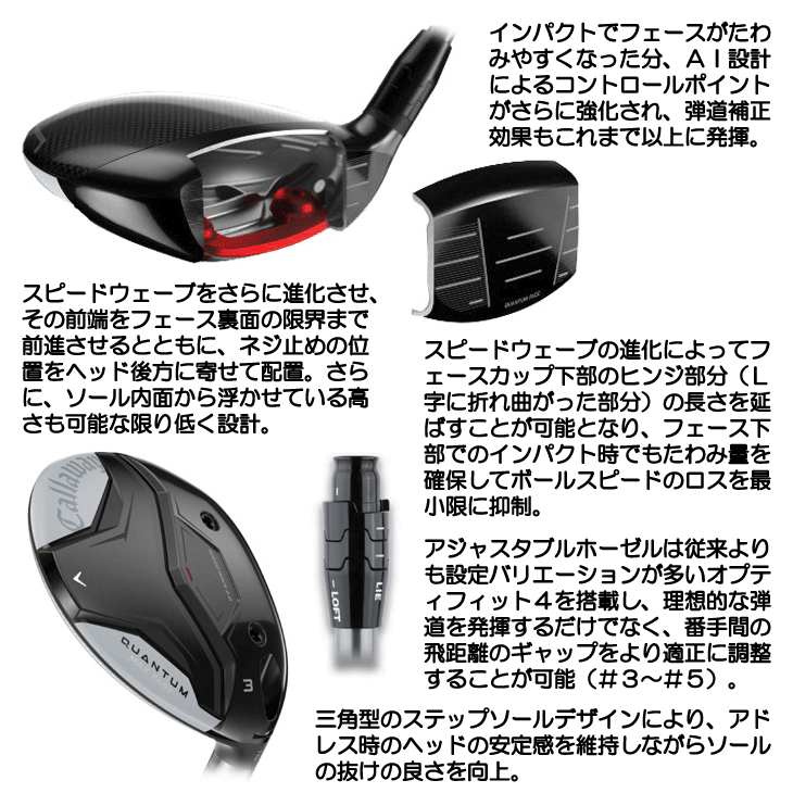 Callaway（キャロウェイ） QUANTUM (クアンタム) MAX FAST