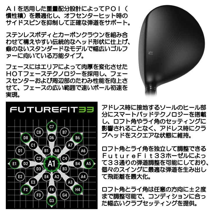 COBRA（コブラ） OPTM （オプティム） X フェアウェイウッド