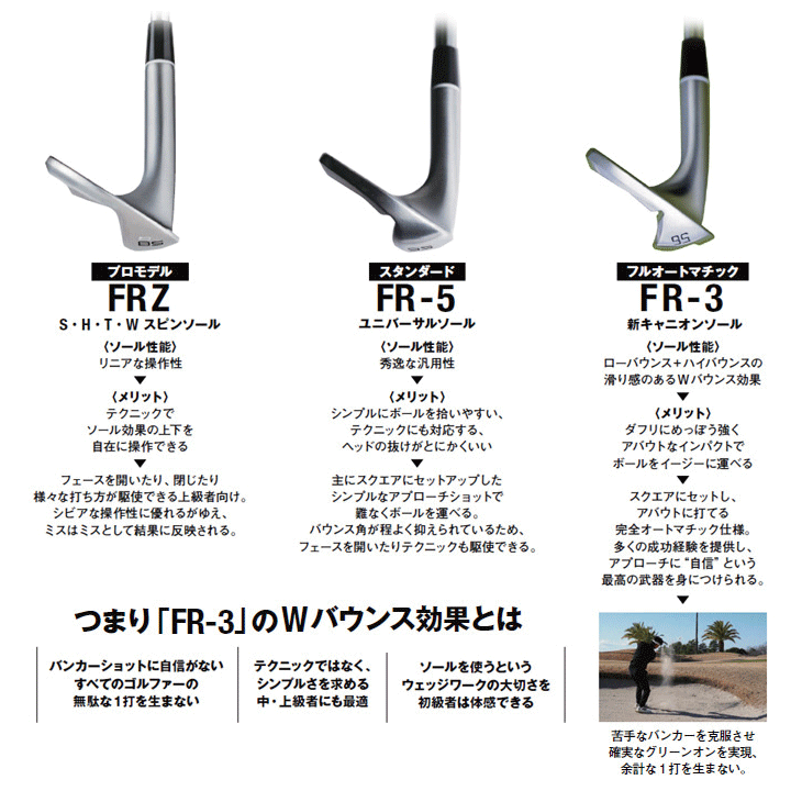 FOURTEEN（フォーティーン） FR-3 パールサテン ウェッジ N.S.PRO DS
