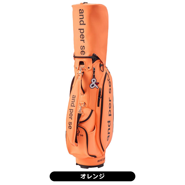 キャディバッグ（色：オレンジ系）｜ゴルフ用バッグ｜ゴルフ｜スポーツ