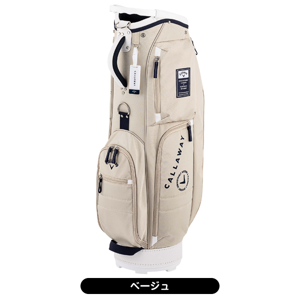 Callaway キャディバッグ ベージュ（バッグのみ） Callaway キャディバッグ（色：ベージュ系）｜ゴルフ用バッグ