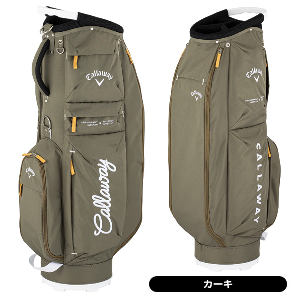 Callaway キャディバッグ（色：カーキ系）｜ゴルフ用バッグ｜ゴルフ
