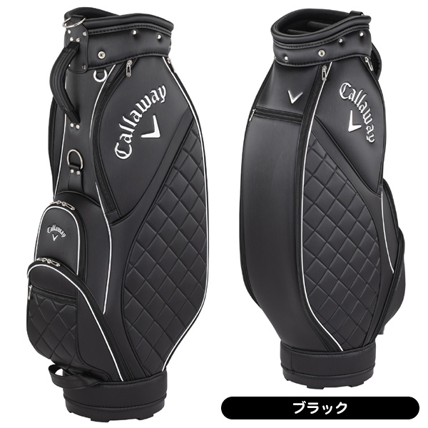 Callaway キャディバッグ ブラック/シルバー Callaway（キャロウェイ） キャロウェイゴルフ Callaway Golf EXIA
