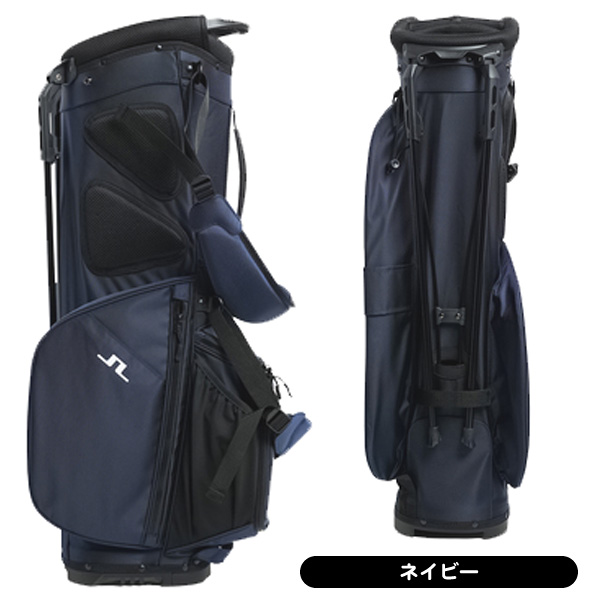 J.LINDEBERG - J.LINDBERG GOLF キャディーバッグ 黒 JL017（最終値下げ） J.LINDEBERG - J.LINDBERG GOLF キャディーバッグ 黒 JL017