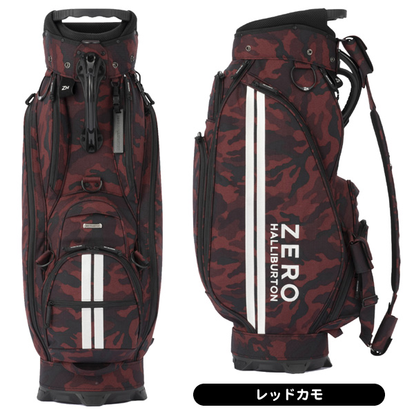 Edel ゴルフバッグ・キャディバッグ ホワイト/レッド 数量限定Wホワイトセット】キャディバッグVer.4（ホワイト