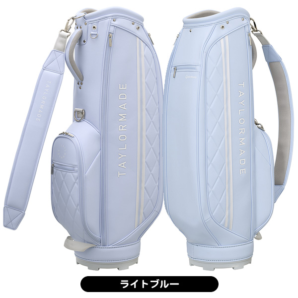 TaylorMade キャディバッグ（色：ブルー系）｜ゴルフ用バッグ｜ゴルフ