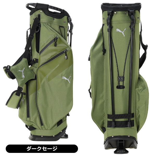 PUMA プーマ 2025 カラートリム 091932 スタンド キャディバッグ