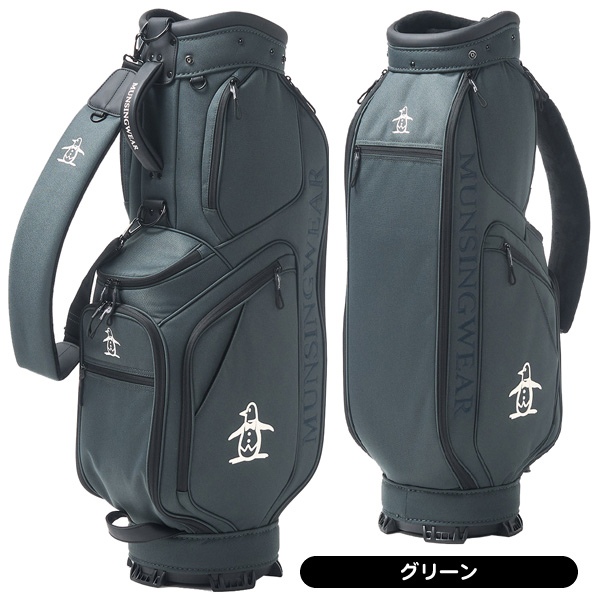 メンズ マンシングウェア 2025 MG5SCB02M ファブリック キャディバッグ 男性用 | Munsingwear | 02