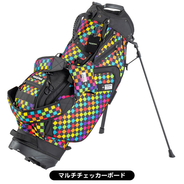 ヤックパック 2023 YP-001 9.0型 3.3kg スタンドキャディバッグ