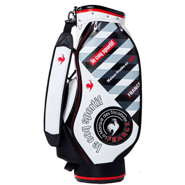 ルコック 2021 QQBTJJ07 軽量スポーティグラフィック キャディバッグ M2465205636