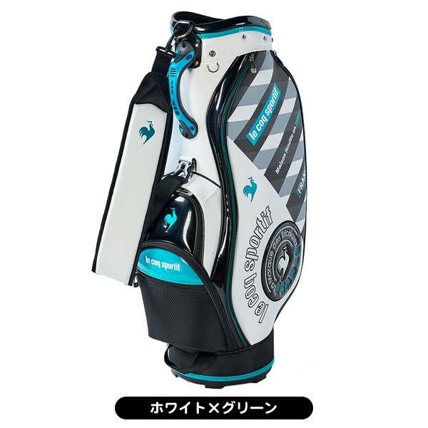ルコック 2021 QQBTJJ07 軽量スポーティグラフィック キャディバッグ M2465205636