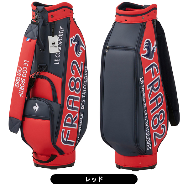 付属ネームタグ刻印無料 ルコック QQBXJJ06 軽量 キャディバッグ 日本正規品｜leftygolf｜05