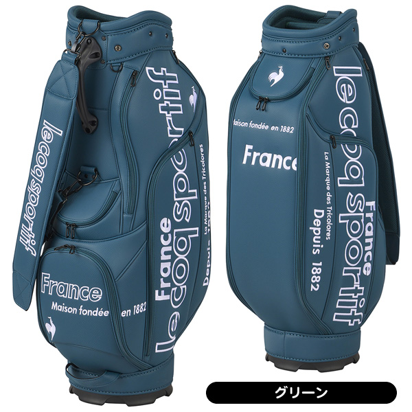 【未使用品】le coq sportif キャディバッグ グリーン 9.5型 2025年最新】ルコック キャディバック 9.5の人気アイテム - メルカリ