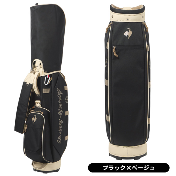 le coq sportif GOLF キャディバッグ（色：ネイビー系）｜ゴルフ用