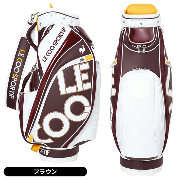 le coq sportif GOLF キャディバッグ（色：ネイビー系）｜ゴルフ用
