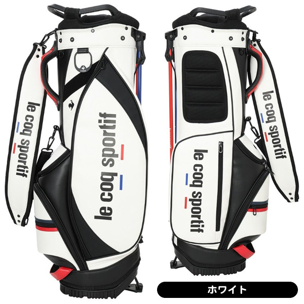 01（le coq sportif GOLF／キャディバッグ）（色：ホワイト系