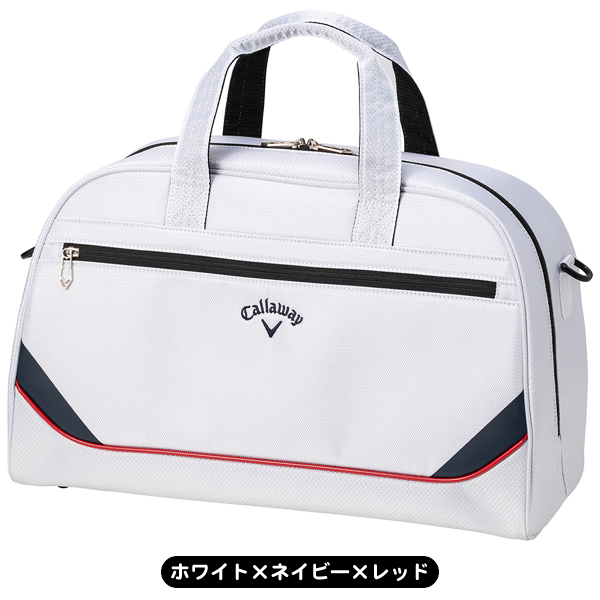 【極美品】キャロウェイ Callaway ボストンバッグ 17JM ホワイト Callaway（キャロウェイ） メンズ 2025 スポーツ ボストンバッグ 男性
