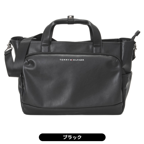 新品★トミーヒルフィガー ゴルフ★ユースフル トートバッグ★ゴルフバッグ黒 TOMMY HILFIGER GOLF（トミー ヒルフィガー ゴルフ） トミー