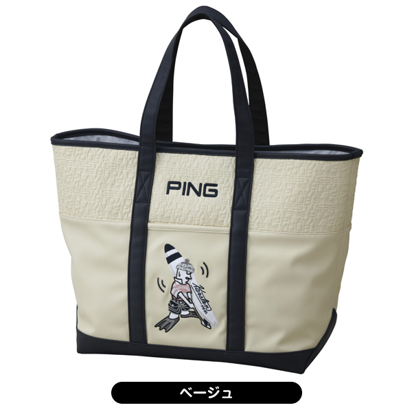 新品2026年限定品ピンミスターピンサーフトートGB-N2601 BE PING（ピン） トートバッグ GB-N2601 メンズ レディース Mr.PING