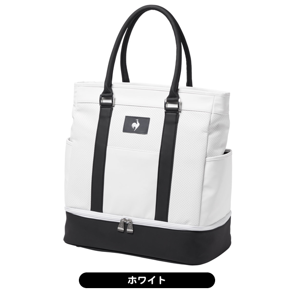le coq sportif GOLF ゴルフ ボストンバッグ（色：ホワイト系