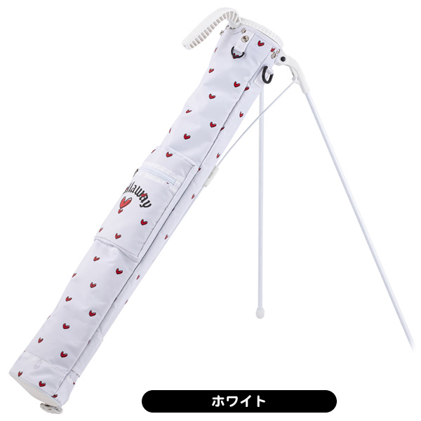 【可愛い】キャロウェイ クラブケース ホワイト Callaway Callaway（キャロウェイ） レディース 2024 ラブ スタンド クラブ
