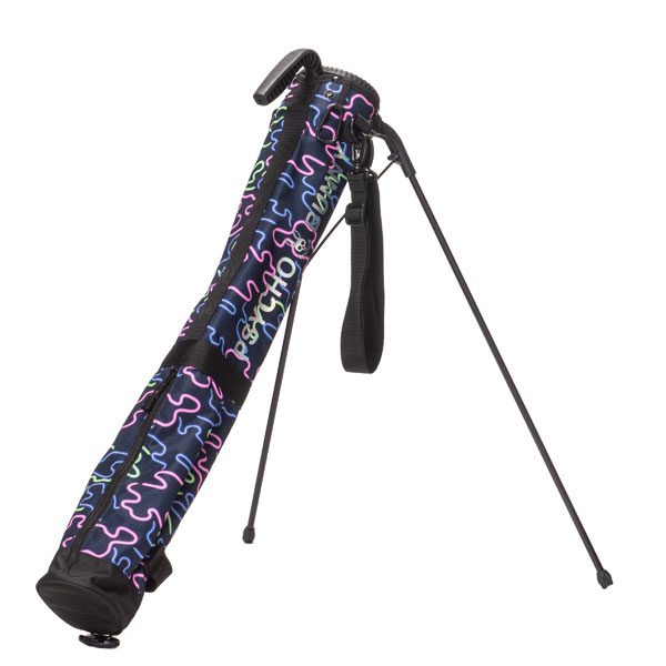 PSYCHO BUNNY スタンドバッグ 9インチ　美品　24時間以内発送します サイコバニー ニューエラ ゴルフ キャディバッグ スタンド型 9型 48