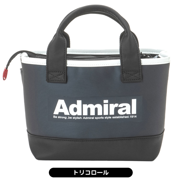 週末セール！新品、未使用！Admiral トリコロール ゴルフ　カートバック Admiral ネームプレート刻印無料 キャディバッグ アドミラル
