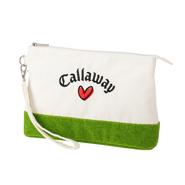 新品 未使用 キャロウェイ ラブキャロウェイ クラッチバッグ Shibaful Callaway（キャロウェイ） レディス／女性用 キャロウェイ×シバフル