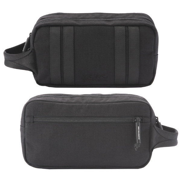 【美品】ゼロハリバートン カートポーチ ZHG-B1 82005　ブラック ゼロハリバートン ZERO HALLIBURTON Cordura カートポーチ 82005