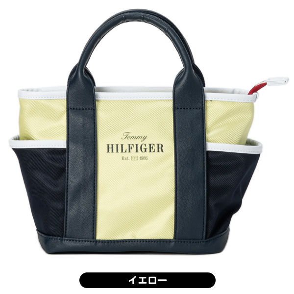 トミーヒルフィガー ゴルフ ラウンドバッグ（色：イエロー系）の